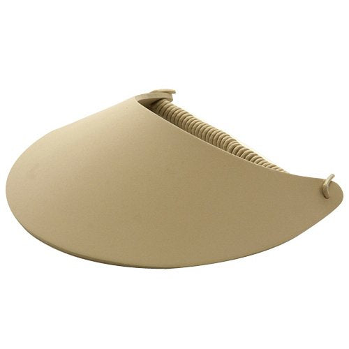 Large Bill Foam Sun Visor - color: Khaki