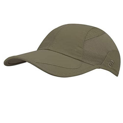 Quick Dry Running Cap for Men, Women - color: Khaki