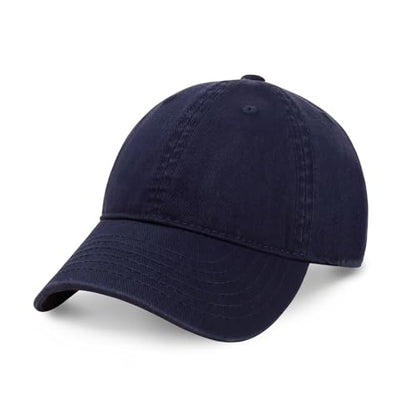 CHOK.LIDS Everyday Premium Cotton Dad Hat Adjustable Baseball Cap Unisex - color: Navy