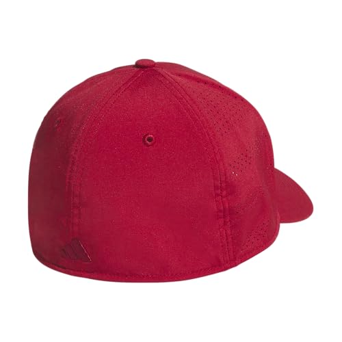 adidas Men's Gameday Stretch Fit Hat - color: Active Maroon/Collegiate Burgundy/5, size: Large-X-Large