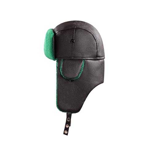 Christmas Vacation Cousin Eddie Hat,Green Trapper Hat with Ear Flap for Uncle Eddie Halloween Christmas Costume