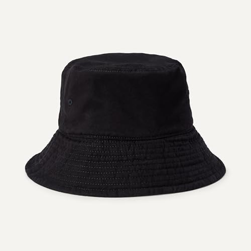Amazon Essentials Women's Washed Cotton Bucket Hat - color: Black, size: Large-X-Large