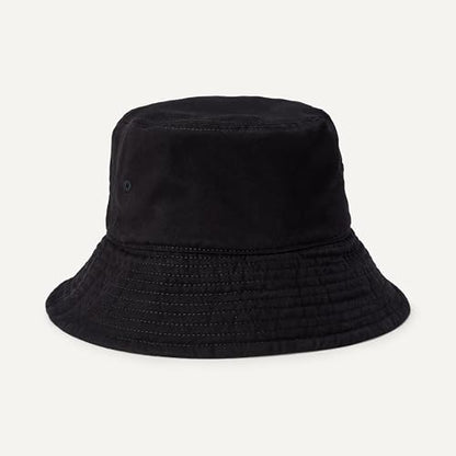Amazon Essentials Women's Washed Cotton Bucket Hat - color: Black, size: Large-X-Large
