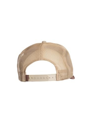 Calhoun Men’s Busch Light Adjustable Mesh Trucker Hat - color: Tan