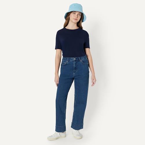 Amazon Essentials Women's Washed Cotton Bucket Hat - color: Light Blue, size: Small-Medium