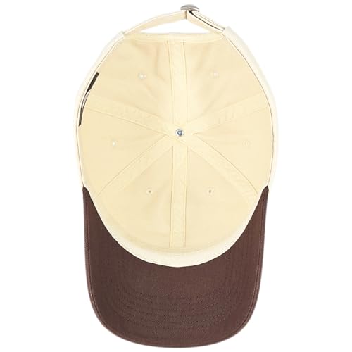 E BY ELIDAN Two Tone Dad Hat, Low Profile Baseball Cap - color: Stone Brown