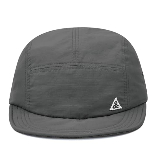 Clakllie Quick Dry Short Brim Hats for Men 5 Panel Running Hat Waterproof Baseball Cap Outdoor Hiking Hat Flat Bill Cadet Cap - color: Cdus-ddy1-gray
