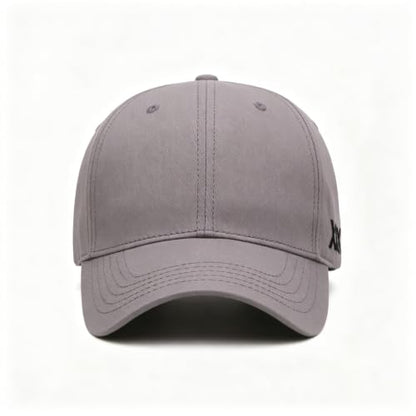 XXL Baseball Cap for Big Heads 23.6"-26.8" Adjustable Cotton Dad Hat - color: Gray