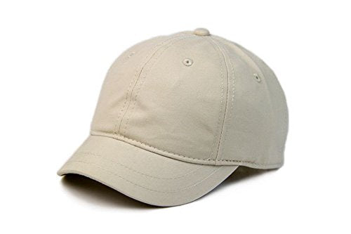 100% Cotton Adjustable Sun Hat Baseball Cap - color: Riding-beige