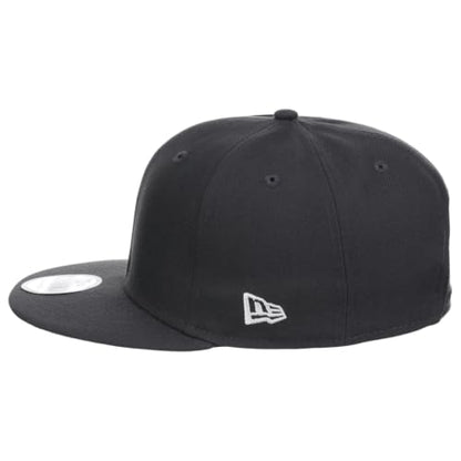 New Era Blank Custom 59FIFTY Fitted Flat Bill Cap - color: Graphite, size: 7 5/8