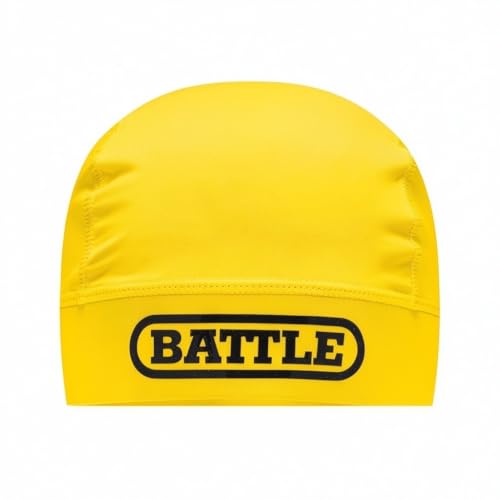 Battle Sports Pro Athletic Skull Cap - color: Yellow