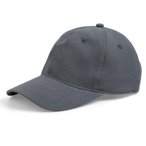 Hot Summer Baseball Cap, 35% Thinner Cotton Dad Hat Lightweight - color: Gray