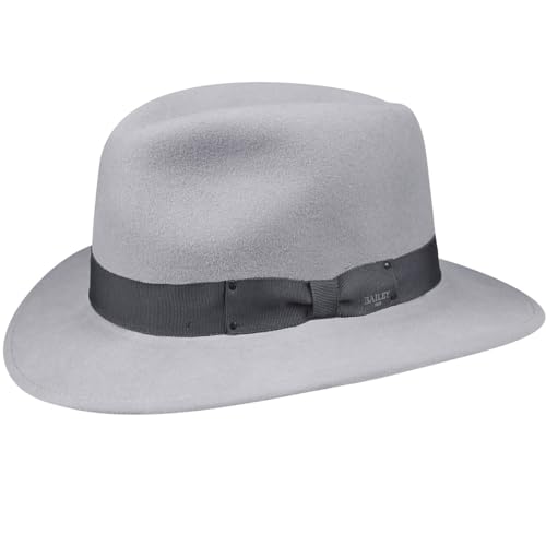 Bailey of Hollywood Curtis Litefelt Fedora - color: Flint Gray, size: XX-Large