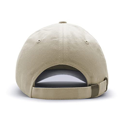 JPAK Kiwi Bird Baseball Cap Embroidered Cotton Dad Hat - Funny - color: Ivory