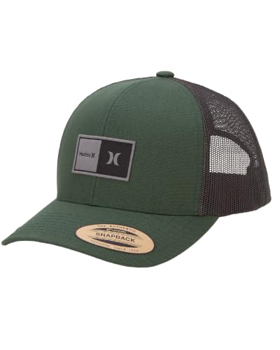 Hurley Mens Trucker Hat Fairway Mesh Quick-Dry Trucker Hat, Snapback - color: Twilight Marsh