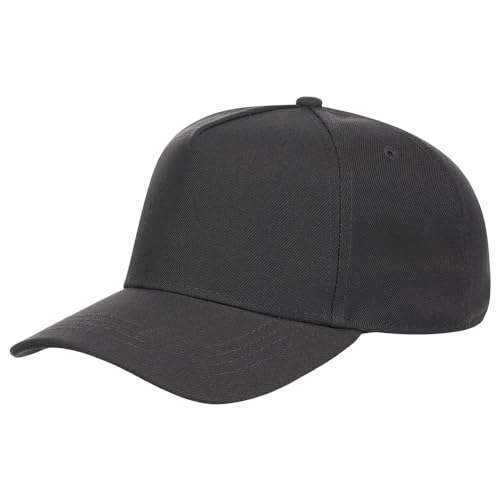 Lids Blank Hook Shot A-Frame Adjustable Snapback Hat – Breathable Mesh & Lightweight | Curved Bill | One Size Fits Most - color: Charcoal
