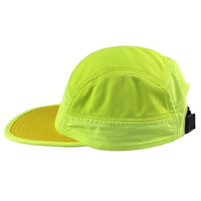 FASHIXD 5 Panel Hats for Men Baseball Cap Outdoor Sports Running Cap - color: Yellow