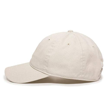 Pigeon Baseball Cap Embroidered Cotton Adjustable Dad Hat - color: Putty