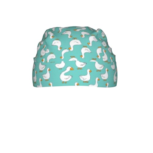 Adjustable Cycling Cap, Quick Dry Sports Bandana Skull Cap Helmet Liner - color: Funny Geese