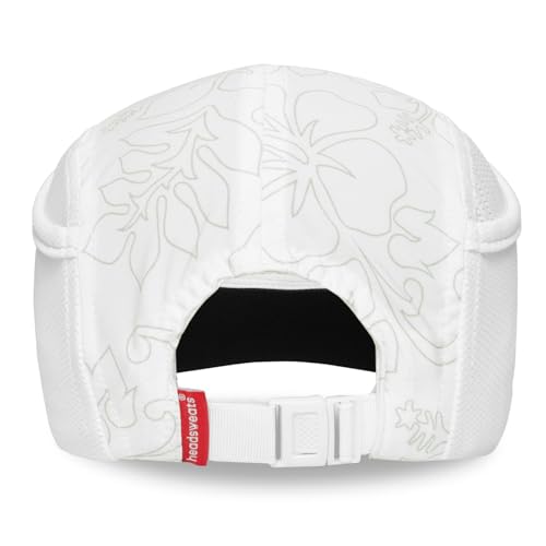 Headsweats Performance Ice Hat - color: White/Red Kona