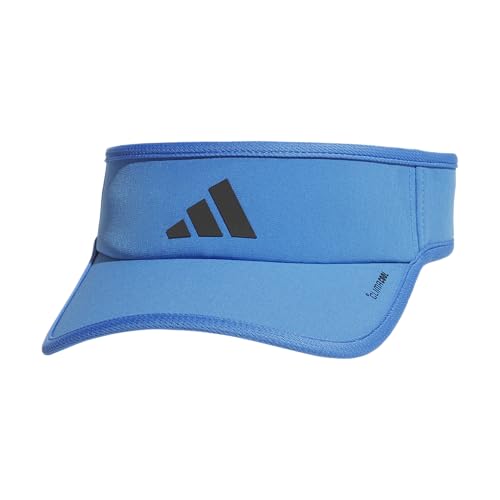 adidas Men's Superlite Visor - color: Ray Blue/Black/3
