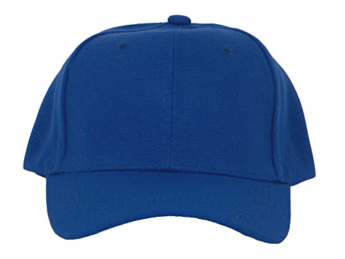 TOP HEADWEAR 12-Pack Adjustable Baseball Hat - color: Blue