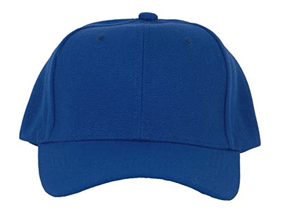 TOP HEADWEAR 12-Pack Adjustable Baseball Hat - color: Blue