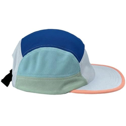 FASHIXD 5 Panel Hats for Men Baseball Cap Outdoor Sports Running Cap - color: Grey/Bule