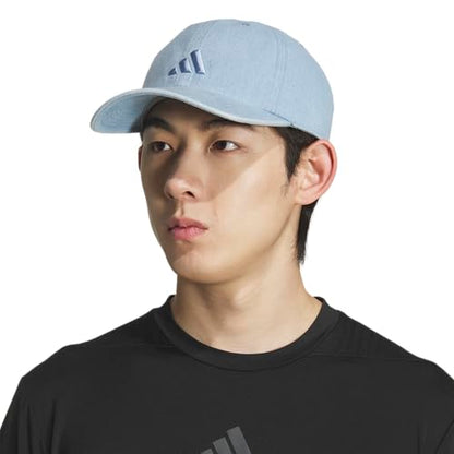 adidas Men's Ultimate Hat Baseball Cap - color: Light Blue Denim/Denim