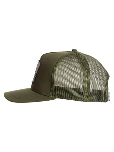 Calhoun Men’s Busch Light Adjustable Mesh Trucker Hat - color: Green