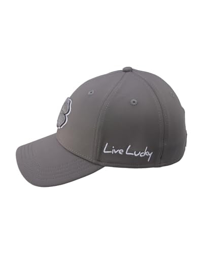 Black Clover Premium Flex Cap - color: 137 - Charcoal Hat/3d Charcoal Clover/White Trim, size: Small-Medium