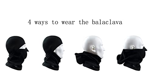 ZERDOCEAN Winter Windproof Fleece Thermal Full Face Motorcycle Ski Mask Balaclava