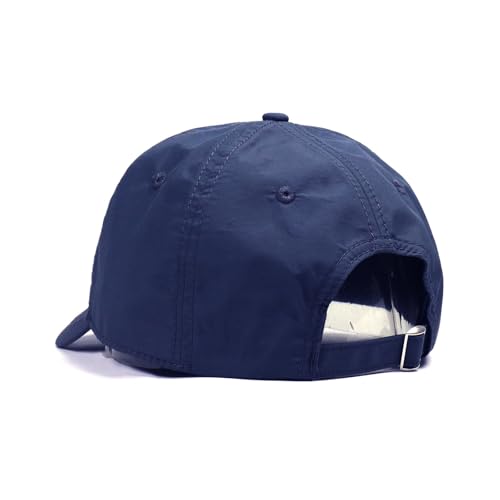 3cm Short Brim Stretch Fitted Baseball Caps Men's Quick Dry Breathable Unstructured Cap Curved Brim Trucker Hat K380 - color: Navy