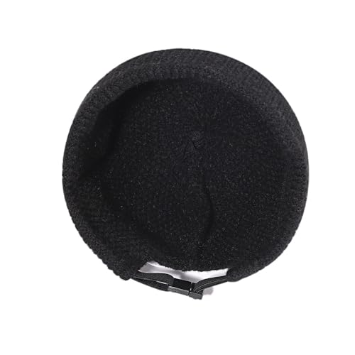 Mens Brimless Hats Adjustable Docker Cap Unisex Winter Casual Knitted Beanie Skull Caps - color: Dark Grey