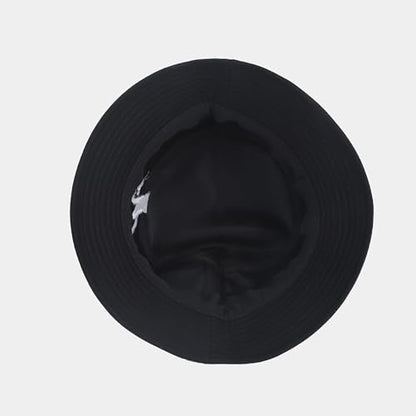 XYIYI 2 Pack Unisex Bucket Hat for Women Men Summer Beach Fishing Hat Sun Hat - color: Mr Mrs Black White