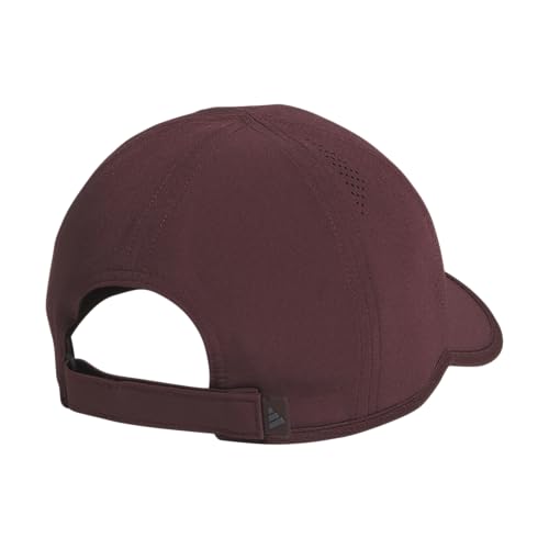 adidas Men's Superlite Hat - color: Aurora Ruby Red/Onix Grey/3