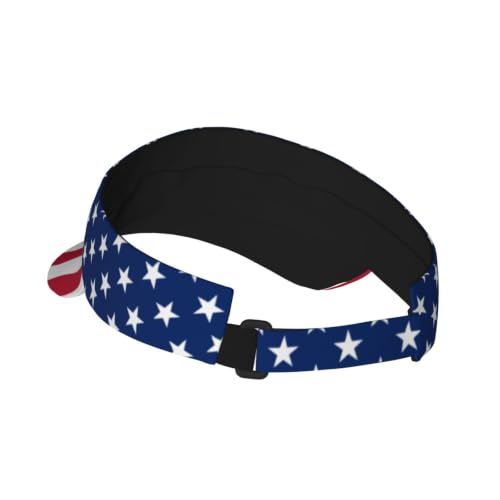 Leopard Print Sun Visor Hat Adjustable Sports Beach Cap for Men Women - color: 19