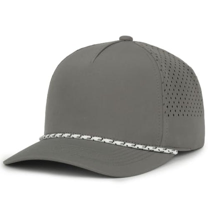 Outdoor Cap OC551 Mesh Back 5-Panel Hat – Bulk Packs Available, One Size - color: Charcoal