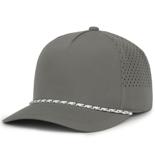 Outdoor Cap OC551 Mesh Back 5-Panel Hat – Bulk Packs Available, One Size - color: Charcoal