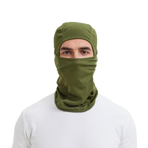 TOPTIE Mesh Balaclava with Hinge Design, Breathable Helmet Liner - color: Hot Pink