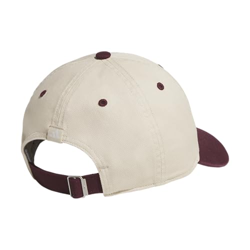 adidas Womens Saturday Cap Casual - Black - color: Crystal Linen Beige/Maroon/Off White/3
