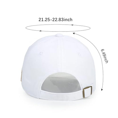 USA 250th Anniversary Baseball Cap Patriotic Embroidered American Hat - color: 1-white