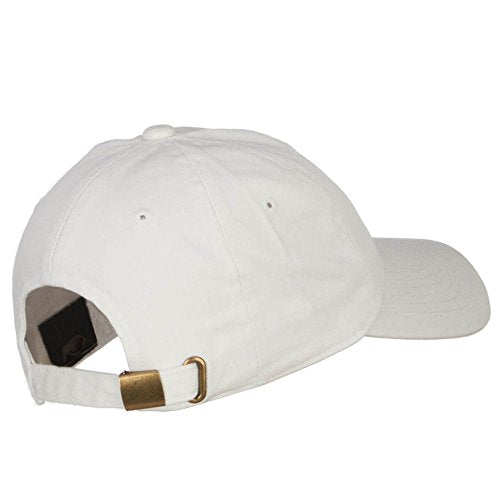 Nissi Unstructured Cotton Twill Washed Cap - color: White