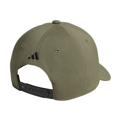 adidas Men's Showcase Snapback Hat - color: Olive Strata Green/Black