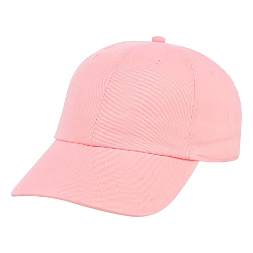 Lids Blank Baseline Dad Adjustable Strapback Hat - color: Pink