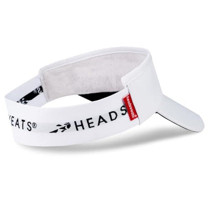 Headsweats Performance Pickleball Hats and Visors - color: White, style: Visor