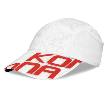 Headsweats Performance Ice Hat - color: White/Red Kona