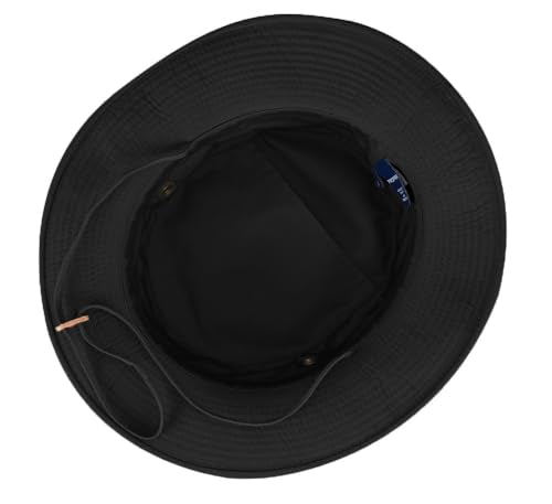 Tactical Boonie Hat - color: Black, size: 7 3/4