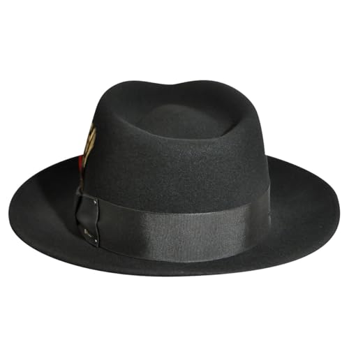 Bailey of Hollywood Men's Fedora Hat - color: Black, size: Medium