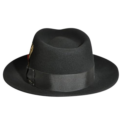 Bailey of Hollywood Men's Fedora Hat - color: Black, size: Small